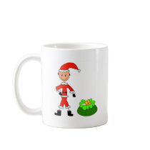 stick Santa mugs