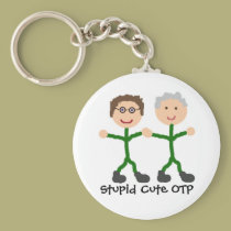 Stick SG1 Stupid Cute OTP J/D keychains