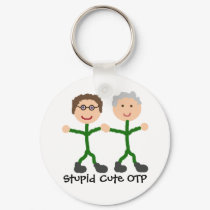 Stick SG1 Stupid Cute OTP J/D keychains