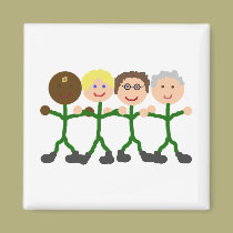 Stick SG1 team magnet magnets