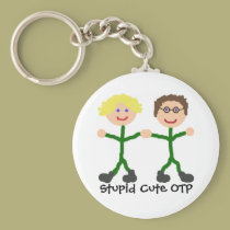 Stick SG-1 Stupid Cute OTP S/D keychains