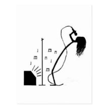 Stick Singer Postcards