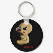 Stick this! keychains