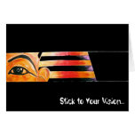 Stick to Your Vision... Greeting Card