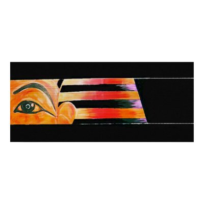 Stick to your Vision V - Matrix Paper Print by blackart