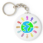 Stick World Key Chain