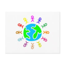 Stick World postcards