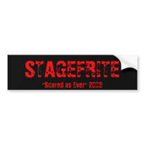 Sticker - 2006 Limited Edition bumper stickers by stagefrite Sticker - 2006 Limited Edition bumper stickers