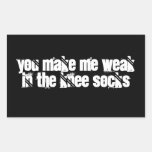 Sticker 4-Pack: Knee Socks