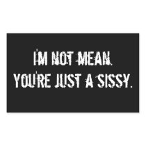Sticker 4-Pack: Sissy