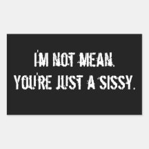 Sticker 4-Pack: Sissy