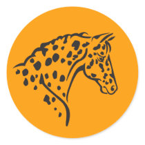 STICKER--Appaloosa yellow