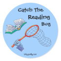 Sticker-Catch The Reading Bug sticker