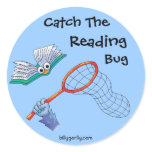 Sticker-Catch The Reading Bug stickers