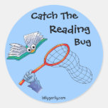 Sticker-Catch The Reading Bug