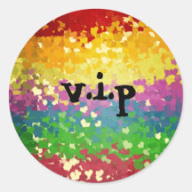sticker colorines Ines, v.i.p