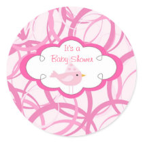 sticker cute cloud bridie sweet baby shower pink