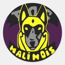 sticker dog malinois