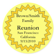 Sticker - Family Reunion Medallion sticker