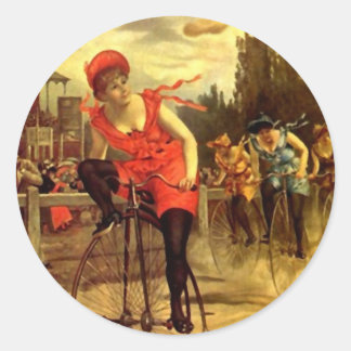 vintage bike stickers