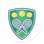 Sticker for tennis players