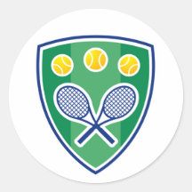 Sticker for tennis players