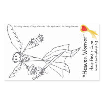 Sticker, Gage's Heaven Worrior #1