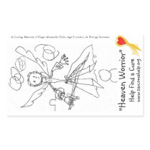 Sticker, Gage's Heaven Worrior #4