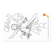 Sticker, Gage's Heaven Worrior #4