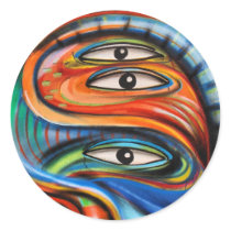Sticker: Graffiti Eyes