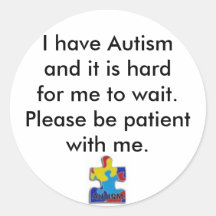sticker,I have Autismand it is hardfor me...