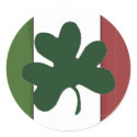Sticker-Ireland Flag-Shamrock, Irish by forbes1954 Sticker-Ireland Flag-Shamrock, Irish