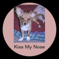 Sticker, "Kiss My Nose" stickers