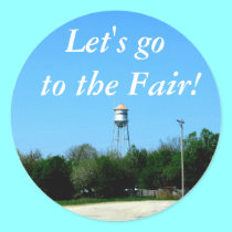 Sticker:  Let's go to the Fair! stickers