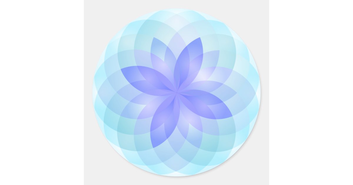 Sticker lotus flower | Zazzle