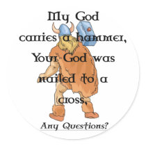 sticker My God