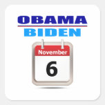 Sticker - Obama/Biden - Calendar