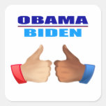 Sticker - Obama/Biden - Thumbs Up