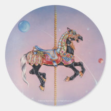 Sticker - Petaluma Carousel Horse 1