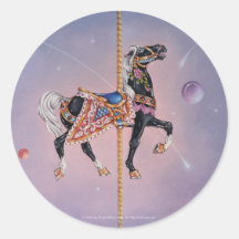 Sticker - Petaluma Carousel Horse 2