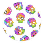 Sticker - POP ART SKULLS
