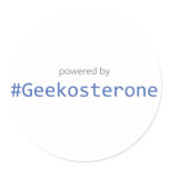 Sticker - Powered by #Geekosterone