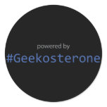 Sticker - Powered by #Geekosterone