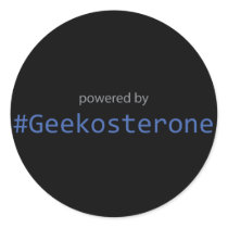 Sticker - Powered by #Geekosterone