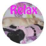 sticker, Relax