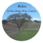 Sticker: Relax in Paso Robles Wine Country stickers