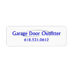 Sticker Return Address Labels