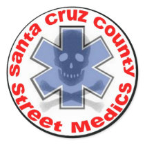 Sticker - Santa Cruz County Street Medics by SCMedics Sticker - Santa Cruz County Street Medics