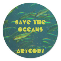 STICKER - SAVE THE OCEANS