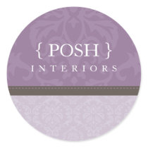 STICKER SEAL :: divinely damask 5B